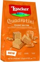 LOACKER QUADRATINI PEANUT BUTTER 125G
