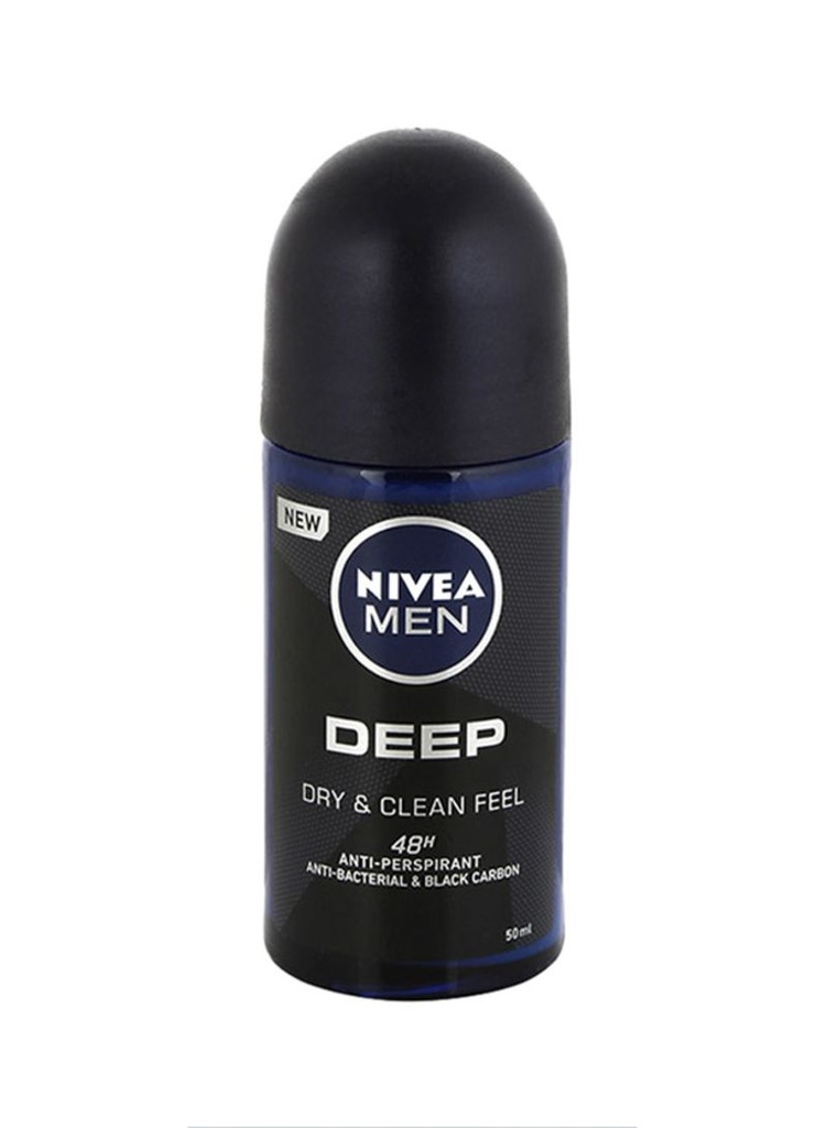 NIVEA MEN DEEP BLACK CARBON ROLL-ON