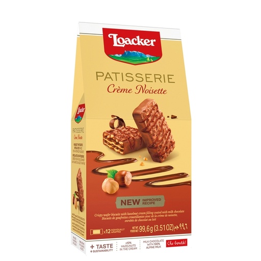 [142243] LOACKER PATISSERIE CREME NOISETTE 