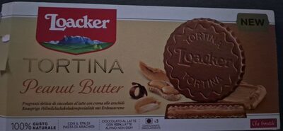 LOACKER TORTINA PEANUT BUTTER 