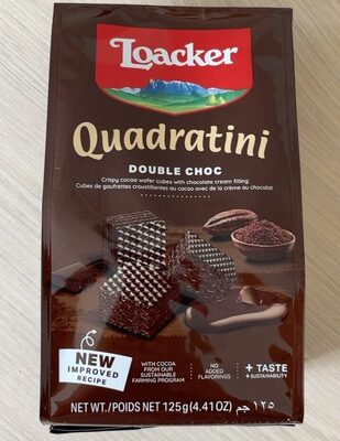 [113329] LOACKER QUADRANTINI DOUBLE CHOC 